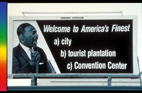 Martin Luther King Billboard