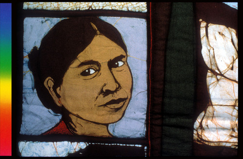 A la Mujer Salvadoreña-Dando Luz al Nuevo Día (detail)