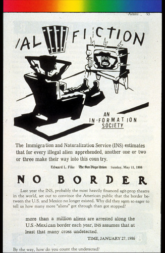 The Border is an International Fiction