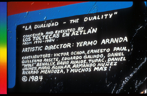 La Dualidad (detail)