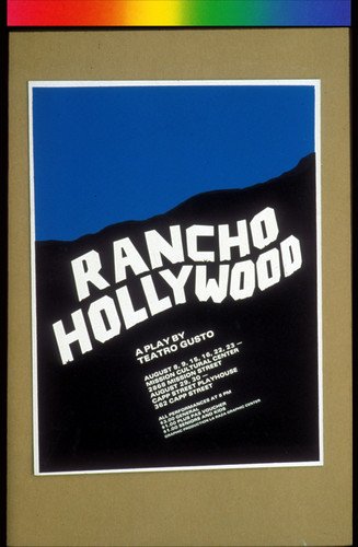 Announcement Poster Rancho Hollywood