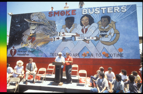 American Heart Association "Smoke Busters" Mural Dedication Ceremony