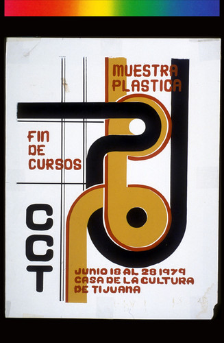 Muestra Plástica Fin de Cursos, Announcement Poster for