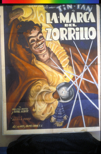 La Marca del Zorrillo, Film Poster for