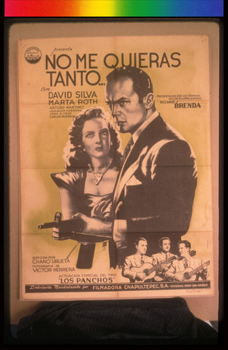 No Me Quieras Tanto..., Film Poster for