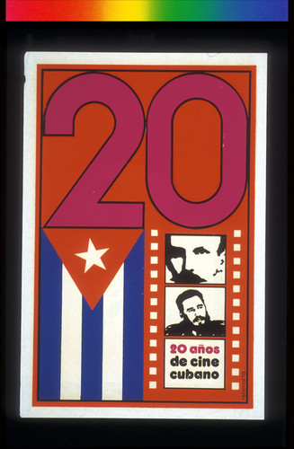 20 Años de Cine Cubano, Announcement Poster for