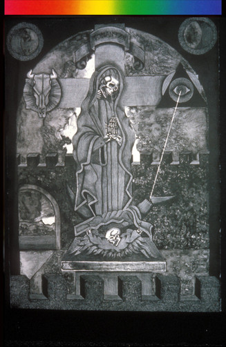 Calavera Virgin Mary and Child