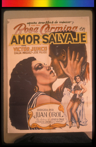 Amor Salvaje, Film Poster for