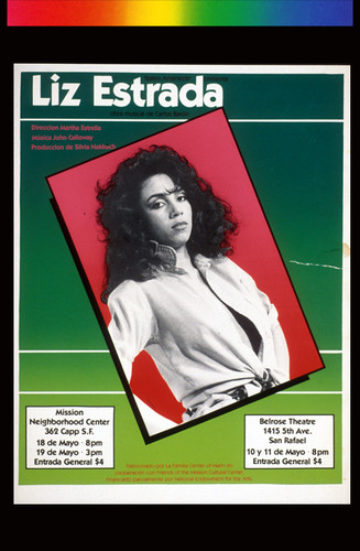 Liz Estrada, Announcement poster for