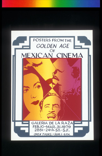 Posters From The Golden Age Of Mexican Cinema Exhibition, Announcement Poster for