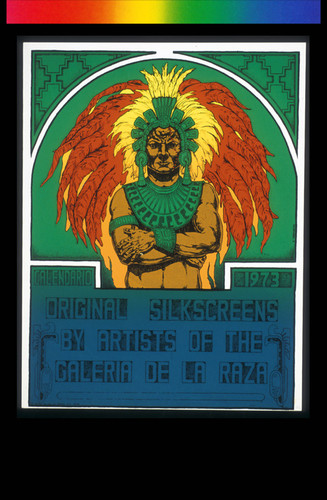 Galeria de la Raza, Announcement Poster for