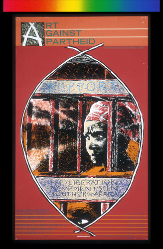 Art Against Apartheid, Announcement Poster for