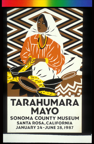 Tarahumara Mayo, Announcement Poster for