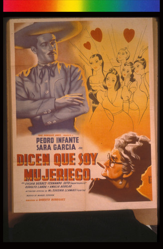 Dicen que Soy Mujeriego..., Film Poster for