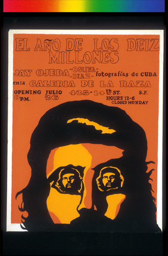 El Año de los Deiz [sic] Millones, Announcement Poster for