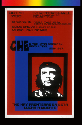 Che & The Latin American Revolution (1928-1967), Announcement poster for