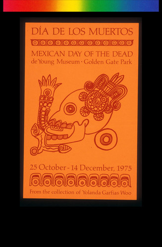 Día de los Muertos, Announcement Poster for