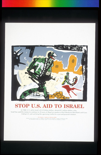 Stop U.S. Aid to Israel