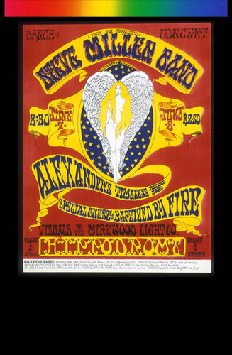 Steve Miller Band, Announcement Poster for