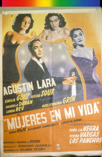 Mujeres en mi Vida, Film Poster for