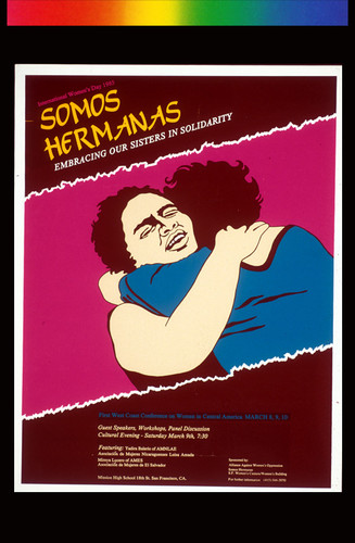 Somos Hermanas, Announcement Poster for