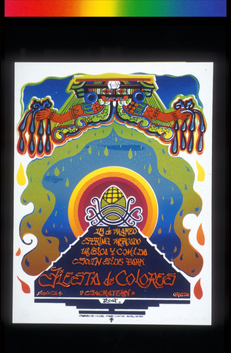 Fiesta de Tlaloc, Announcement Poster for