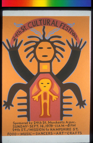 24th St. Cultural Festival, Announcement Poster for