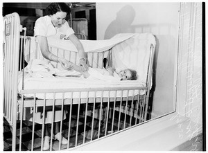 March of Dimes ...layout at Orthopaedic Hospital, 1951