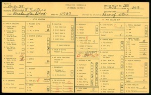 WPA household census for 11737 WASHINGTON BLVD, Los Angeles County