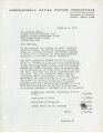 Letter [to] Anthony
Jowitt, USIA, Washington, D.C. [from] Bruce Herschensohn, February 1, 1965