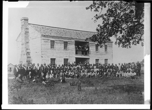 Grand Council. Delegates of 34 Civilized and non-Civilized tribes at the Grand Council, Okmulgee, Indian Territory, Oklahoma