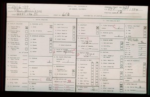 WPA household census for 613 W 106 ST, Los Angeles County