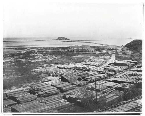 San Pedro Harbor and Timms' Landing