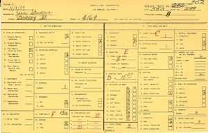 WPA household census for 4169 DORSEY, Los Angeles