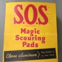 S.O.S. Scouring Pads carton