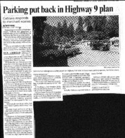 Parking put back in Highway 9 plan