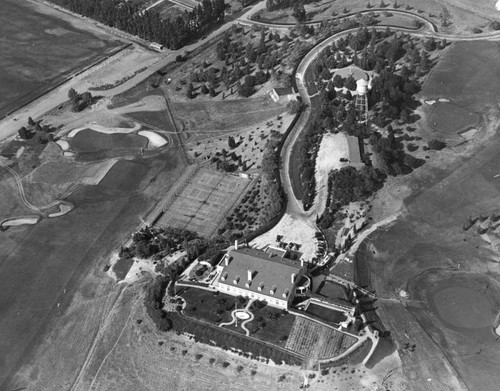 Aerial view, Wilshire Country Club