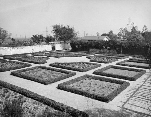 Gardens near Banning residence