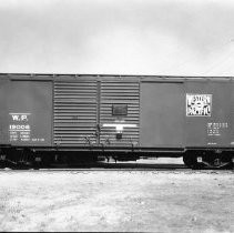 Western Pacific Railroad rail car