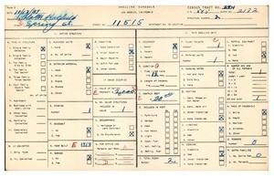 WPA household census for 11515 SOUTH SPRING STREET, Los Angeles County