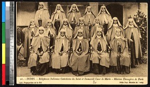 Catechists of the Holy and Immaculate Heart of Mary, India, ca.1920-1940