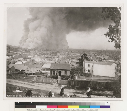 Burning San Francisco, April 18, 1906. 2:30 P.M