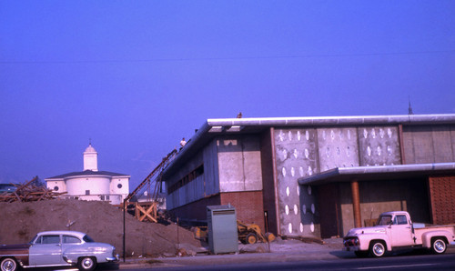 1962 - Burbank Central Library Construction
