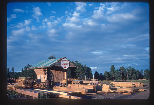 Lumber mill, White Mountain Apache Tribe