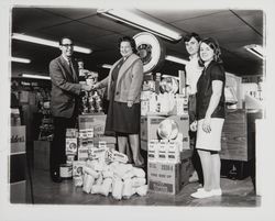 Foremost Dairy contest winners at Don's PAM, Santa Rosa, California, 1967