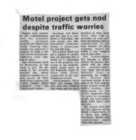 Motel project gets nod despite traffic worries