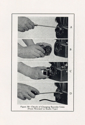 RCA Sound Recording 16 mm Camera Instruction Book, 1934