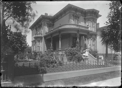 William Letts Oliver house, 1066 12th Street, Oakland. [negative]