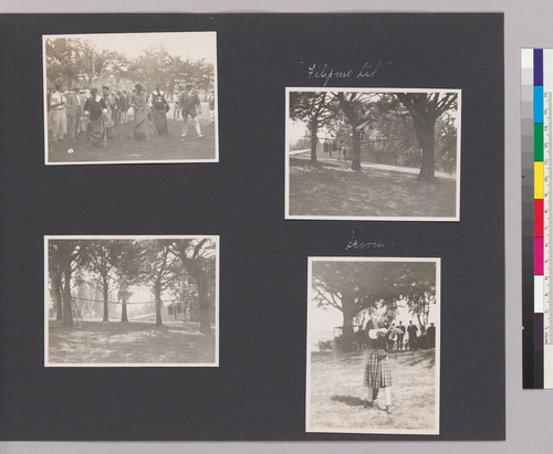 [Album page with snapshots of people at the Beresford Country Club.]