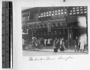Street scene, Shanghai, China, ca.1900